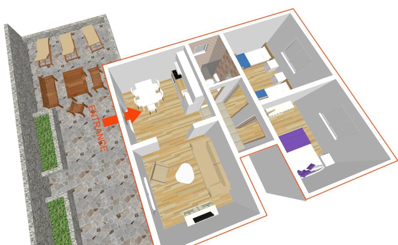 Apartman Bonaca Trogir Dış mekan fotoğraf